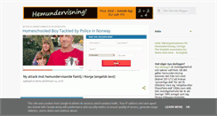 Desktop Screenshot of hemundervisning.se